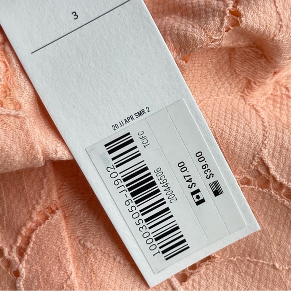 NWT Janie and Jack Tropical Peach Lace Shorts - Size 3 - Picture 7 of 9